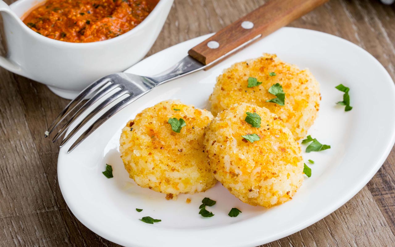 Crocchette di riso e patate al prezzemolo - Ricette Selenella