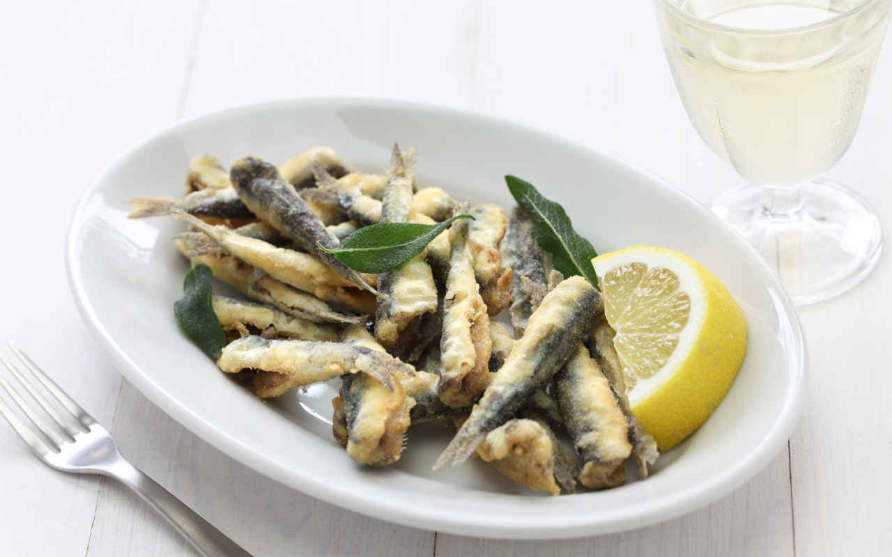 Alici ripiene di patate Selenella montanara, ricotta ed erbe fini in crosta di pane Panko - Ricette Selenella