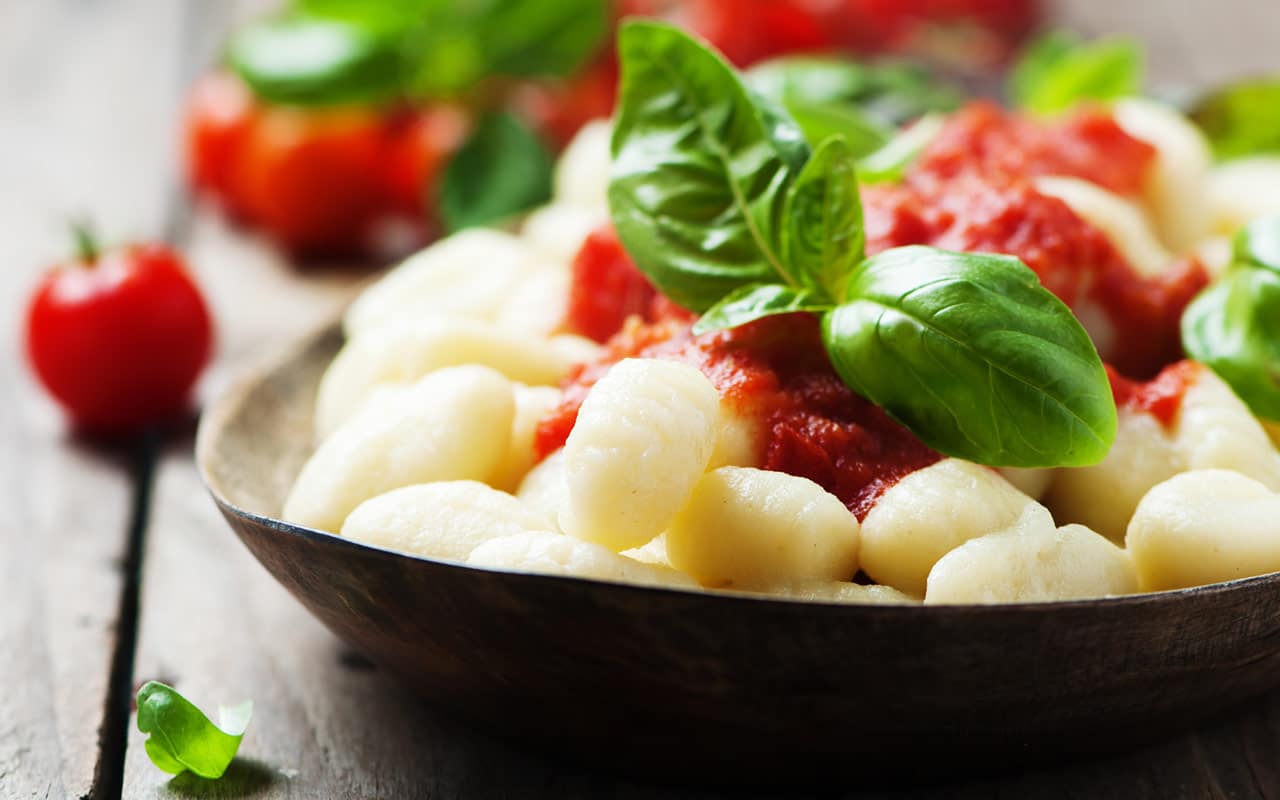 Gnocchi al pomodoro - Ricette Selenella