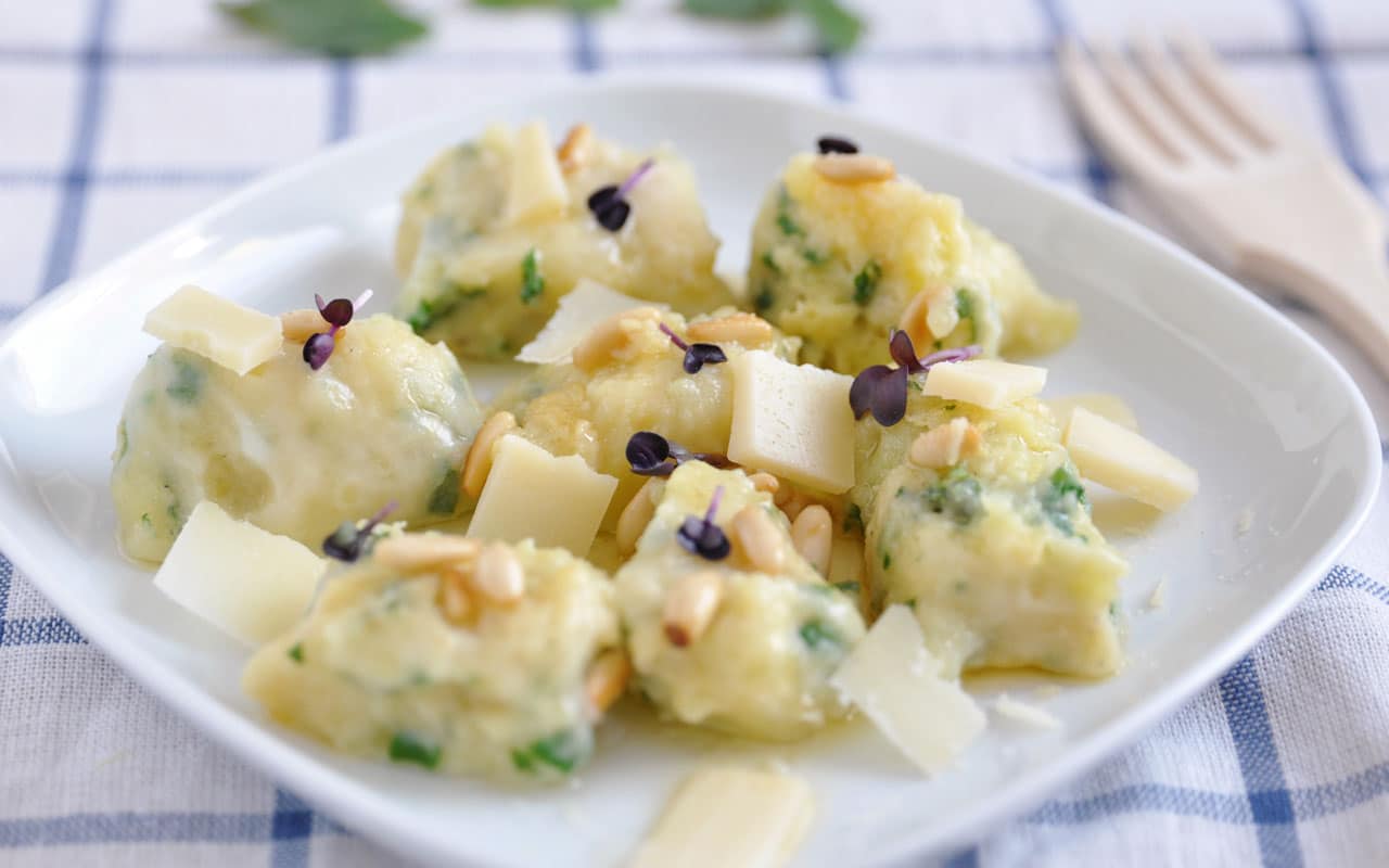 Ricetta Selenella Gnocchi gorgonzola e porri