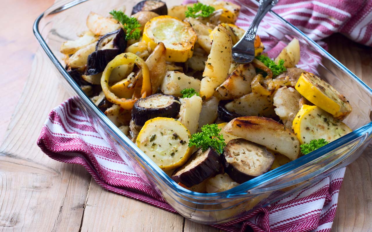 Insalata di melanzane e patate Selenella - Ricette Selenella