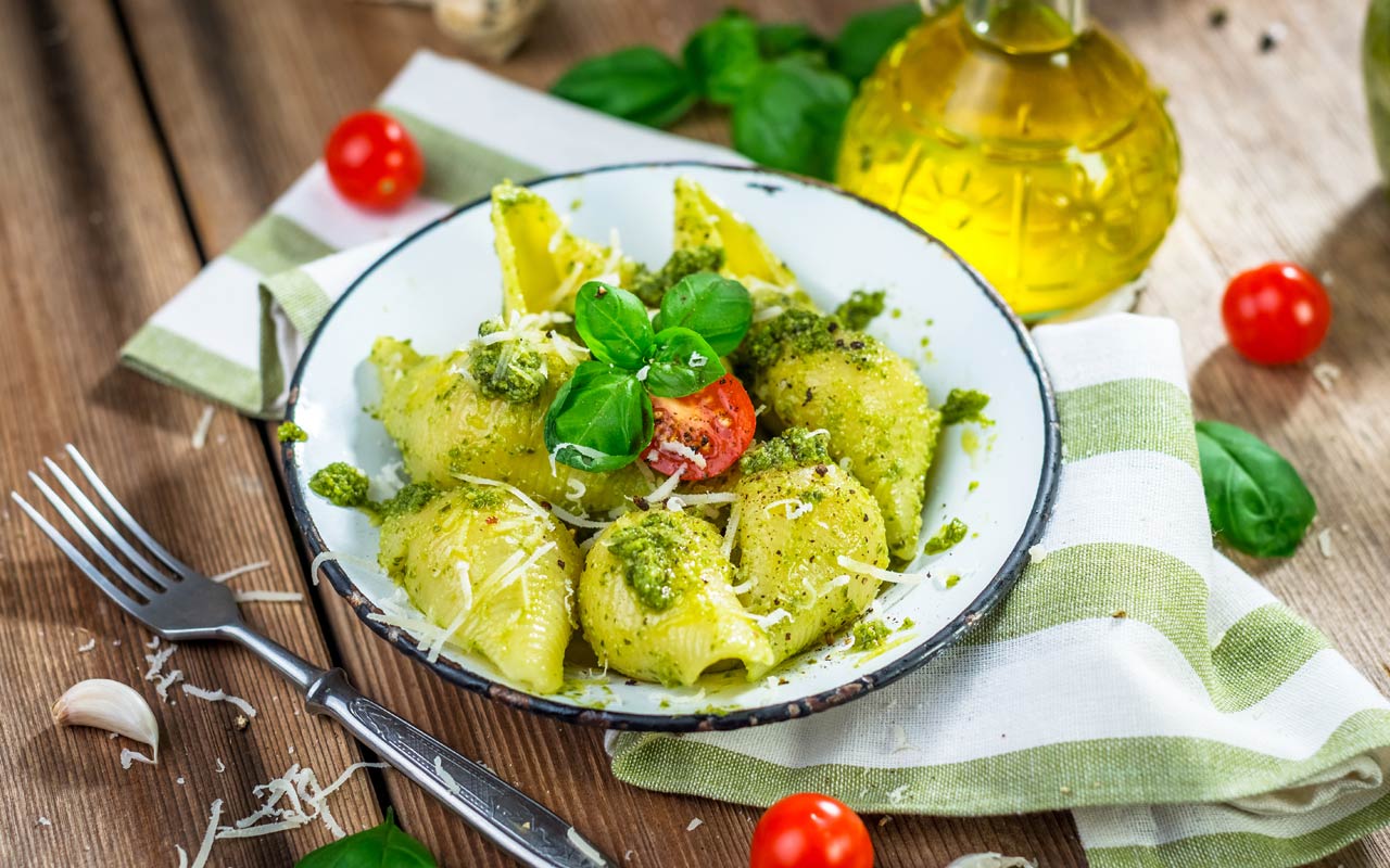 Pasta con crema di patate ai calamari - Ricette Selenella