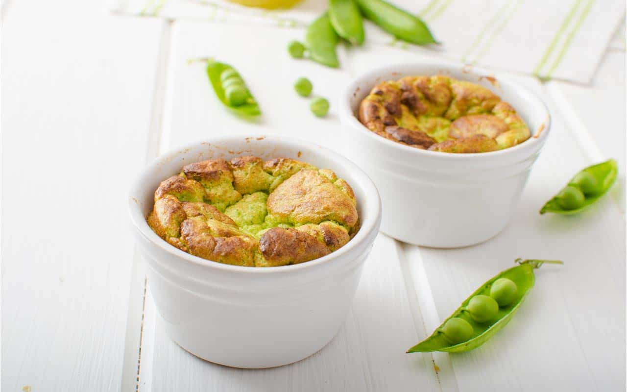 Sformatini con patate e piselli - Ricette Selenella