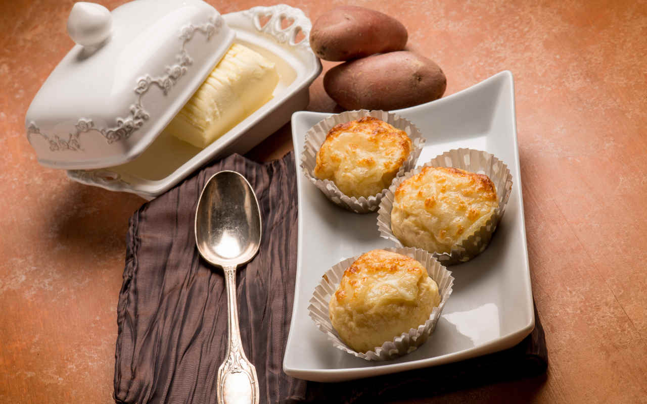 Soufflé di patate - Ricette Selenella