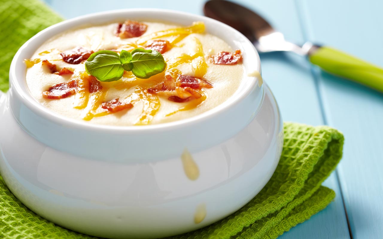 Zuppa di patate e cipolle - Ricette Selenella