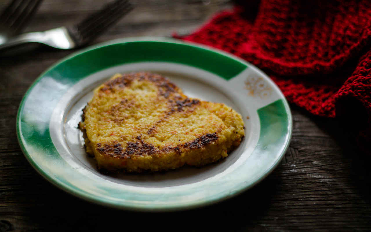 Timballini di patate Selenella con spinaci e speck - Ricette Selenella