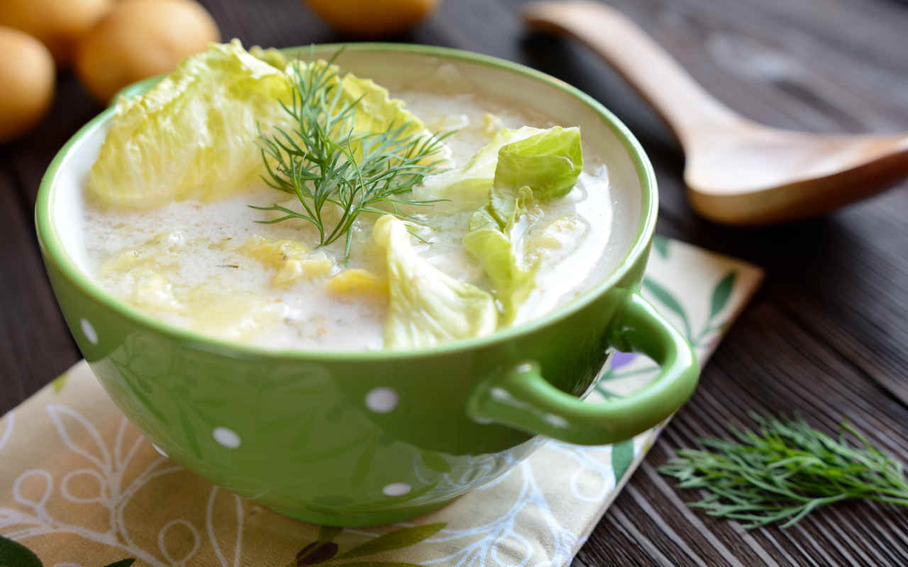 Ricetta Selenella Zuppa patate e scarola