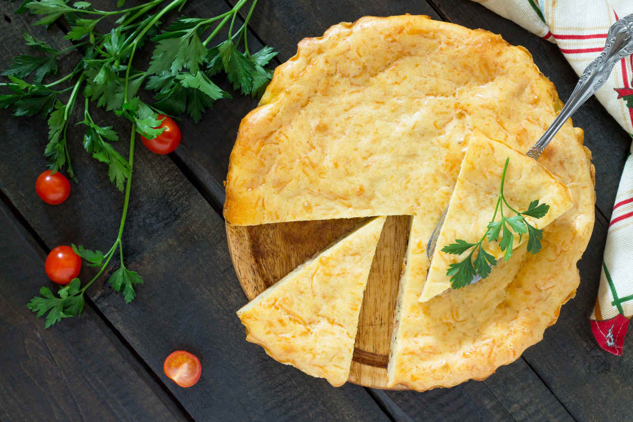 Torta salata patate e porri - Ricette Selenella