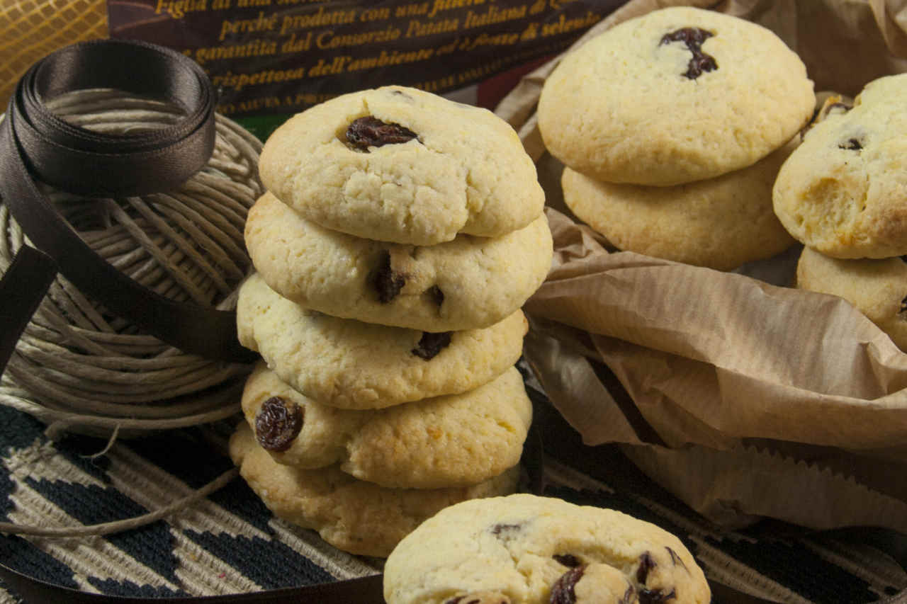 Biscotti di patate e uvetta di Francesca Battilana - Ricette Selenella