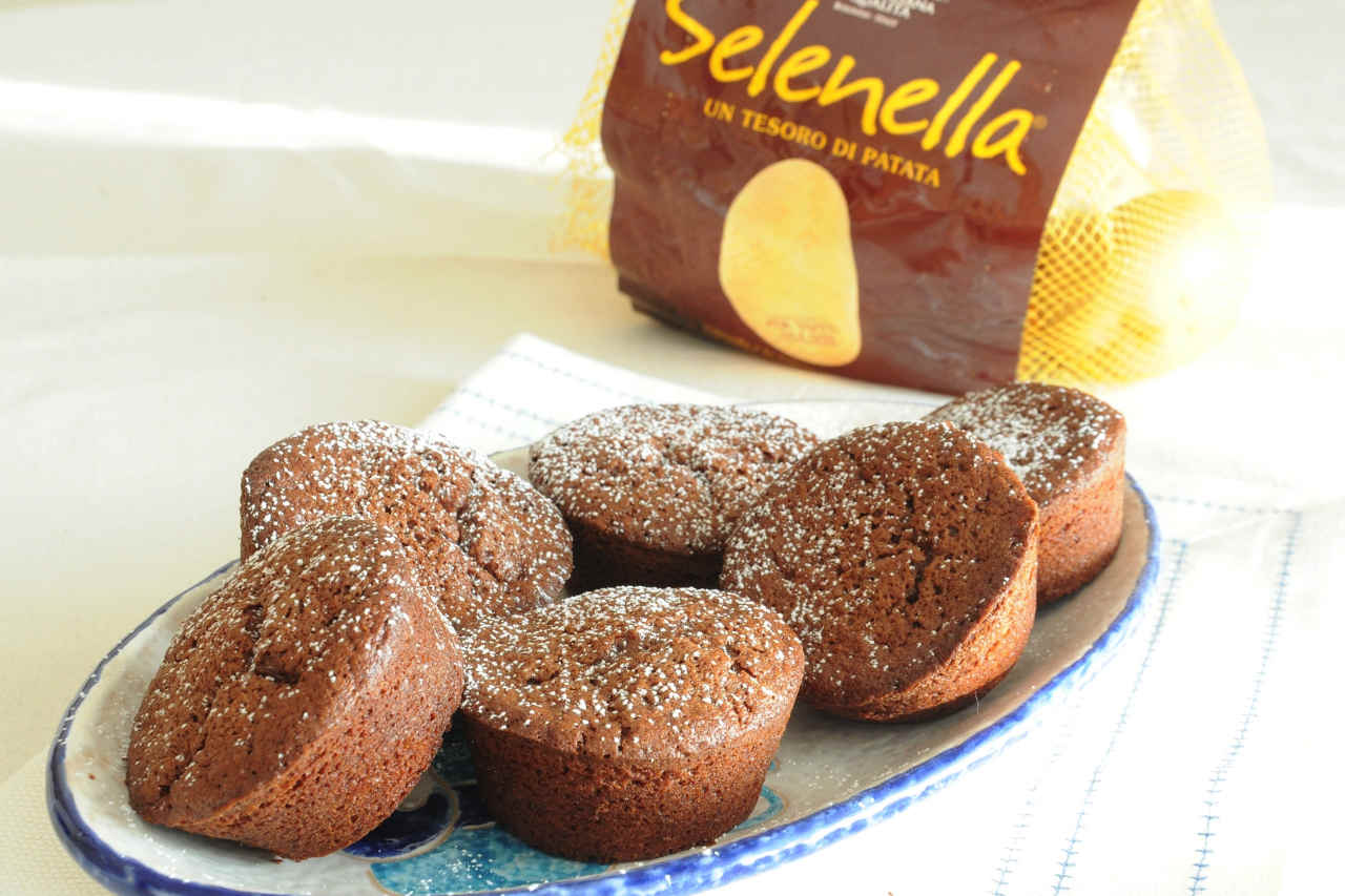 Muffin di patate e cioccolato di Caterina Martino - Ricette Selenella