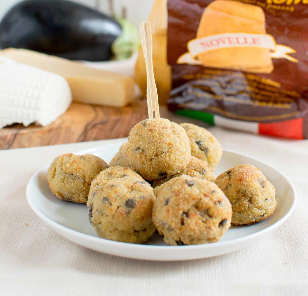 Polpette di melanzane, patate e ricotta di Fabio De Rosa - Ricette Selenella