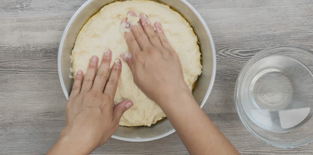 Focaccia barese - Step 5 Focaccia barese - Ricette Selenella