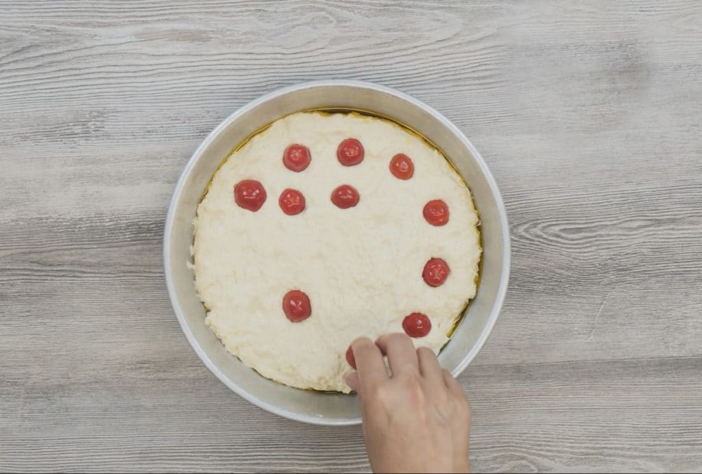 Focaccia barese - Step 6 Focaccia barese - Ricette Selenella