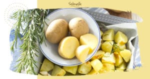 Patate arrosto con rosmarino e aglio