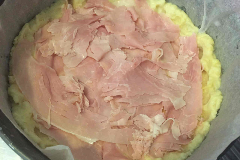 Sbriciolata di patate, prosciutto e formaggio di Gery - Ricette Selenella