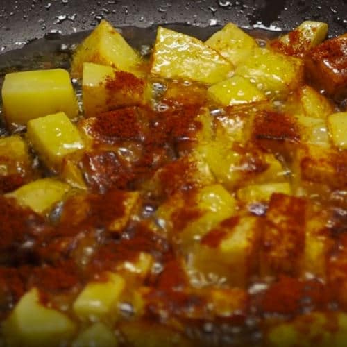 Patatas Bravas - Step 4 Patatas Bravas - Ricette Selenella