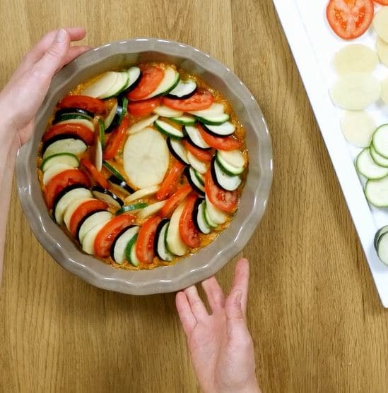 Ratatouille con patate - Ricette Selenella