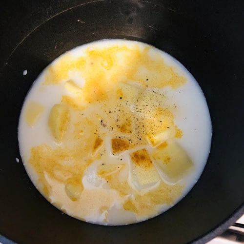 Maccherone con crema di patate, basilico e cozze di Gianluca - Ricette Selenella