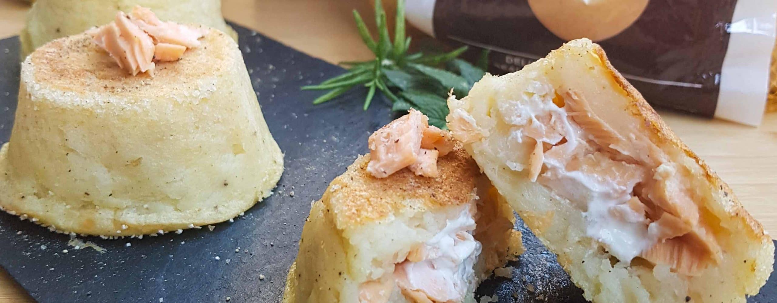 Tortini di patate e salmone di Alessia Bradley Tortini di patate e salmone di Alessia Bradley - Ricette Selenella