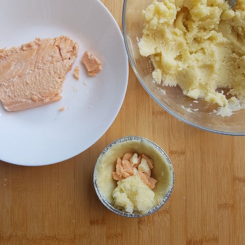Tortini di patate e salmone di Alessia Bradley - Ricette Selenella