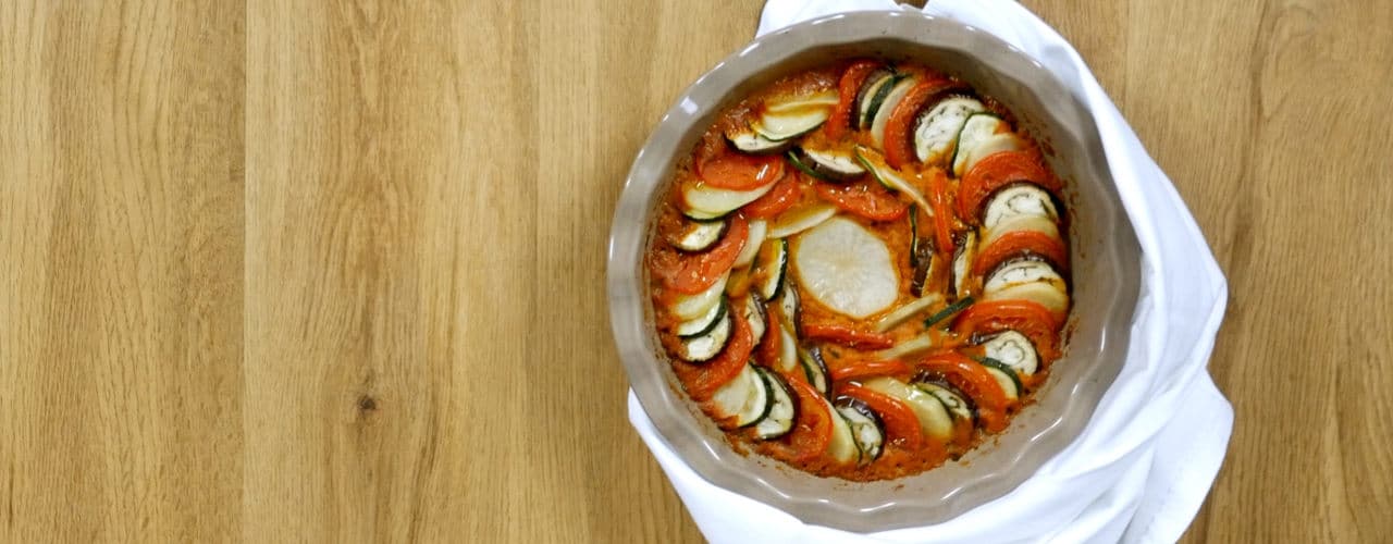 Ratatouille con patate - Ricette Selenella