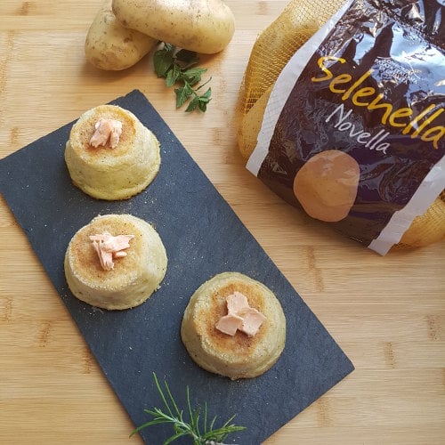 Tortini di patate e salmone di Alessia Bradley - Ricette Selenella