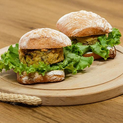 Veggy Burger con patate - Ricette Selenella