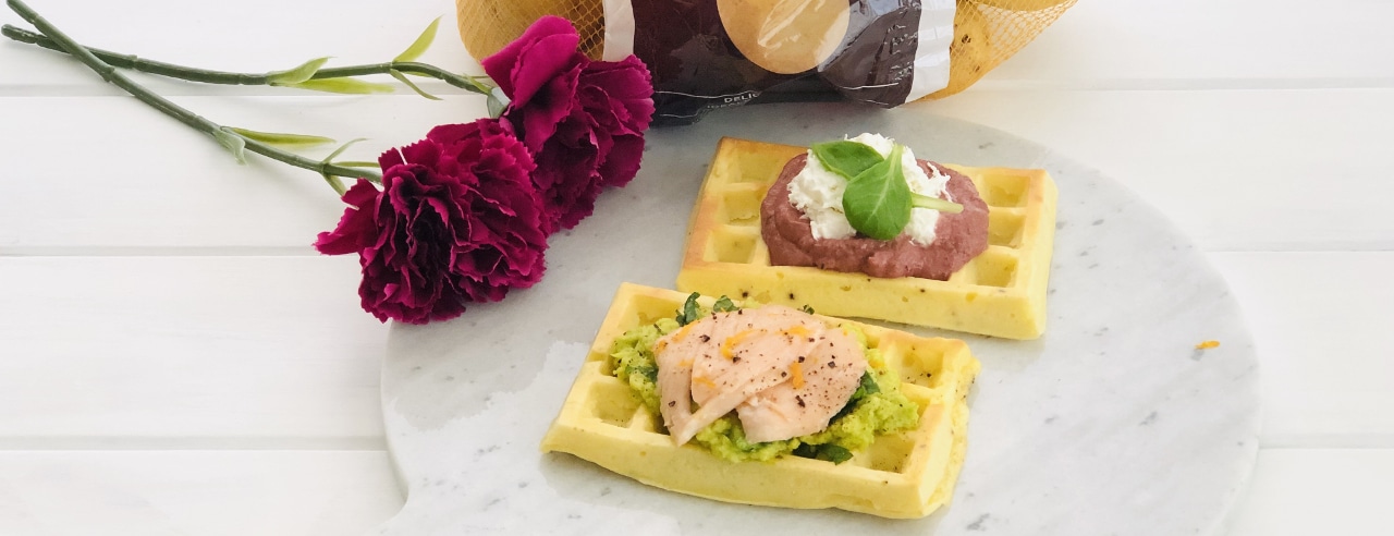 Waffle di patate farciti di Annalisa - Ricette Selenella