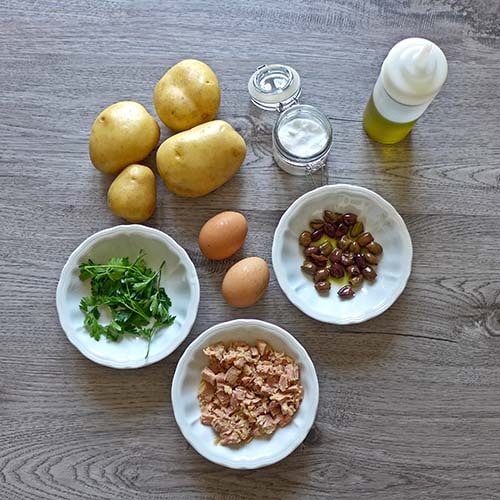 Insalata di Patate e Tonno - Ricette Selenella