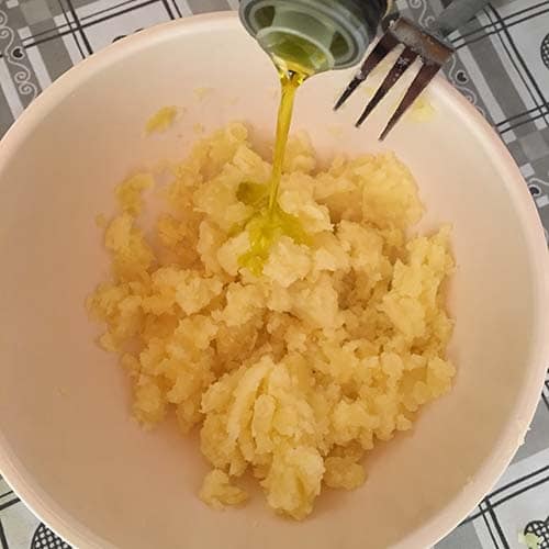 Pasta con crema di patate e guanciale di Clarissa - Ricette Selenella