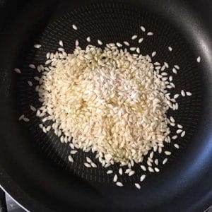 Ricetta a base di risotto acquerello con patate