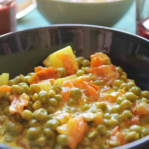 Aloo Mattar - Step 6 Aloo Mattar - Ricette Selenella