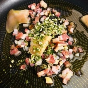 Ricetta pasta spezzata, patate Selenella e fagioli Selenella