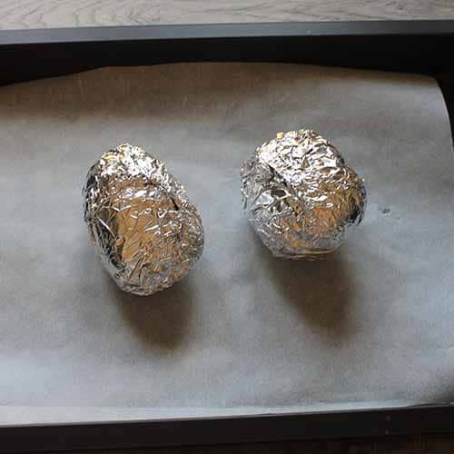 Jacket potatoes - Step 2 Jacket potatoes - Ricette Selenella