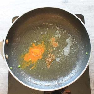 Ricetta dell' Aloo Mattar