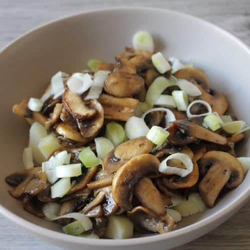 Insalata di patate, funghi e yogurt - Ricette Selenella