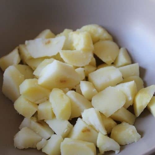 Insalata di patate, funghi e yogurt - Ricette Selenella