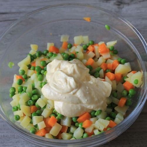 Insalata Russa - Step 11 Insalata Russa - Ricette Selenella
