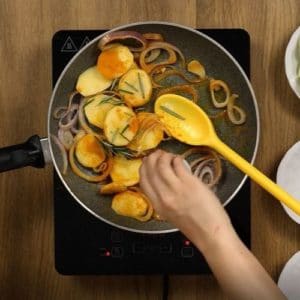Contorno di finocchi, patate e curcuma Ricette Selenella