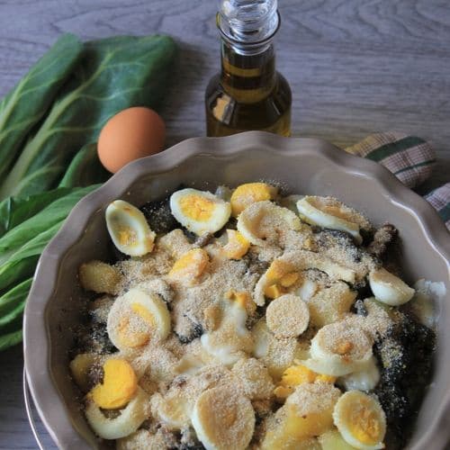 Pasticcio bietole e patate - Ricette Selenella