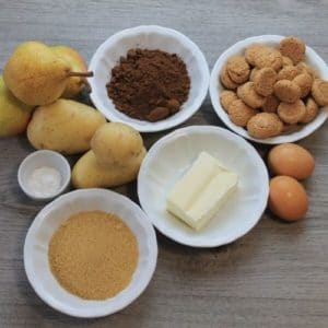 Torta di patate, cacao e pere Ricetta Selenella