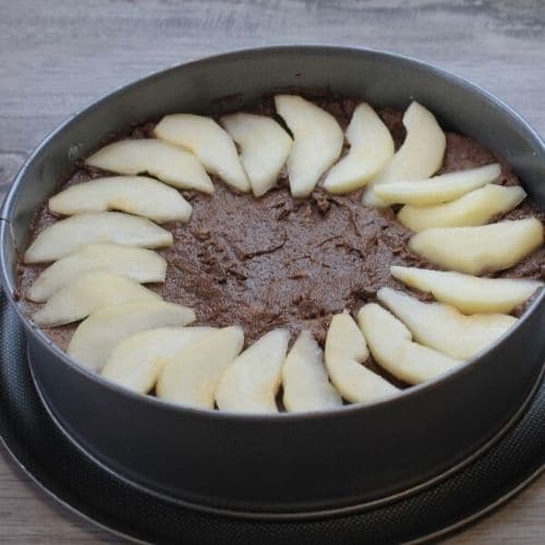 Torta di patate, cacao e pere - Ricette Selenella