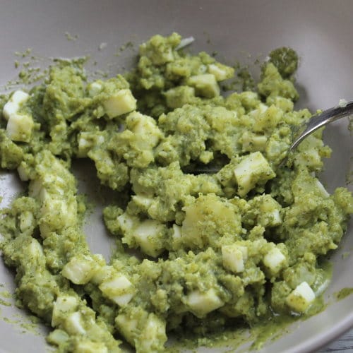 Conchiglioni ripieni di patate e pesto - Step 3 Conchiglioni ripieni di patate e pesto - Ricette Selenella