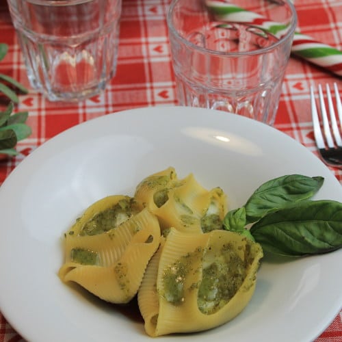 Conchiglioni ripieni di patate e pesto - Step 6 Conchiglioni ripieni di patate e pesto - Ricette Selenella