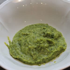 purea di zucchine