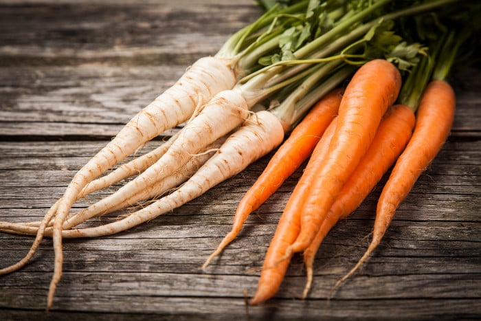 Valori nutrizionali carote bianche