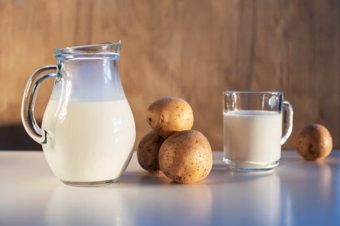 Usi in cucina latte di patate