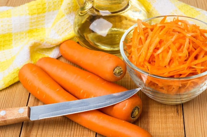 Ricetta oleolito carota