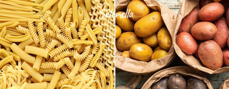 Patate e pasta, quali differenze Patate e pasta, quali differenze - Il Blog di Selenella