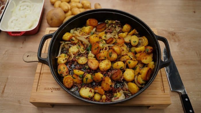 Patate e cipolle al forno